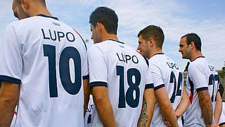 Normal Fans der Nationalmannschaft: die Spieler von Lupo Martini © Lupo Martini