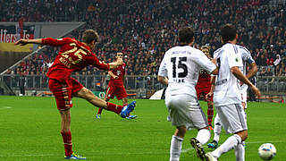 Mit links zum 1:0: Thomas Müller © Bongarts/GettyImages