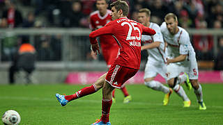 "Werden wieder einiges abrufen abrufen müssen": Nationalspieler Thomas Müller (v.) © Bongarts/GettyImages