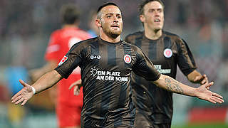 Traf zum 1:0 für St. Pauli bei Union Berlin: Stürmer Deniz Naki © Bongarts/GettyImages