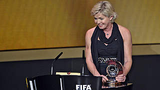 Neid: "I'm delighted with this award" © AFP