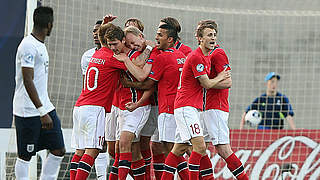 Aus für England: Norwegen wirft die "Young Lions" aus dem Turnier © Bongarts/GettyImages