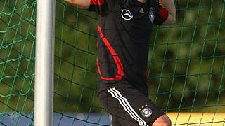 Lukas Podolski 2008 in der Sportschule Oberhaching. © Bongarts/GettyImages