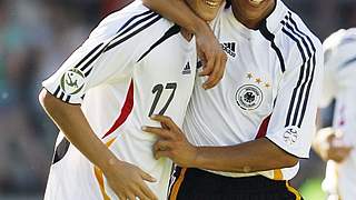 Mesut Özil und Änis Ben-Hatira © Bongarts/GettyImages