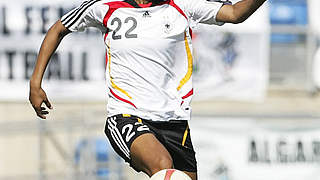 Verlässt das Spielfeld: Navina Omilade-Keller © Bongarts/GettyImages