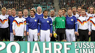 20 Jahre danach: Deutschland spielte gegen die ehemalige DDR © Imago