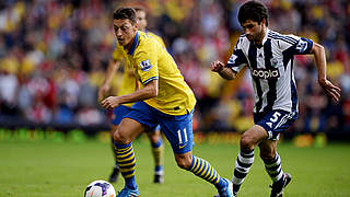 Remis mit Arsenal: Nationalspieler Mesut Özil © Bongarts/GettyImages