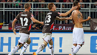 Scored the winner for St. Pauli: Christopher Nöthe (r.) © Bongarts/GettyImages