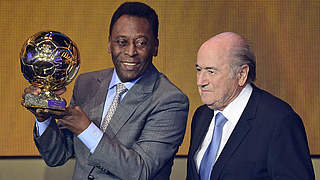 Special Award für eine Legende: Pele (l.) © AFP