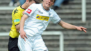 Hier für Gladbach gegen den BVB: Marcel Platzek (r.) © Bongarts/GettyImages