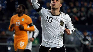 Lukas Podolski celebrating © Bongarts/GettyImages