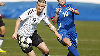 Alexandra Popp (l.) against Iceland © Bongarts/GettyImages