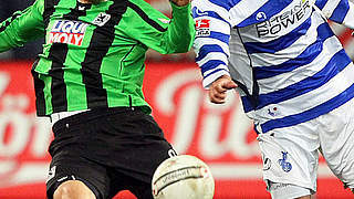 Winning goalscorer: München's Djordje Rakic (l.)  © Bongarts/GettyImages