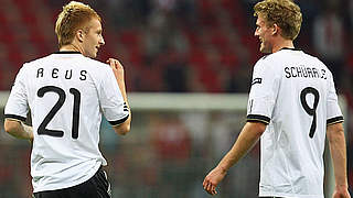 Zwei Jungstars im DFB-Trikot: Marco Reus (l.) und Andre Schürrle © Bongarts/GettyImages