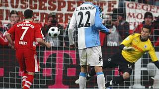 Franck Ribery scores for Bayern © 