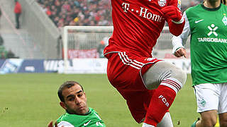 Zweikampf: Arjen Robben (r.) und Aymen Abdennour © Bongarts/GettyImages