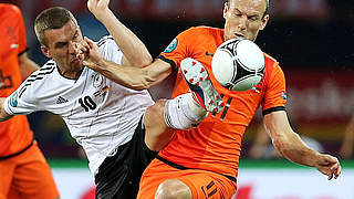 Robben (r.): "Die Atmosphäre zwischen unseren Ländern ist jetzt entspannter" © Bongarts/GettyImages