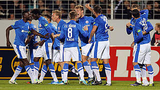 Eröffnet das Fußballjahr 2014 gegen Stuttgart II: Hansa Rostock © Bongarts/GettyImages