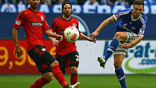 Kein Sieger im Kampf um Platz drei: Remis zwischen Schalke und Leverkusen © Bongarts/GettyImages