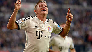 Bejubelt seinen Treffer: Bayerns Bastian Schweinsteiger © Bongarts/GettyImages