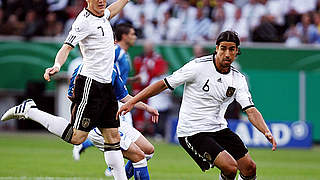 Die neue "Doppelsechs": Bastian Schweinsteiger und Sami Khedira © Bongarts/gettyImages