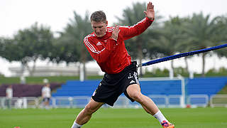 Im Aufbautraining: Bastian Schweinsteiger © Bongarts/GettyImages