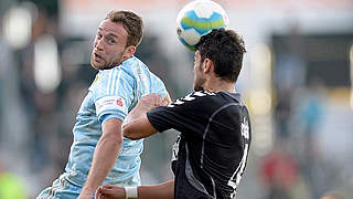 Mit Chemnitz im Duell gegen den Ex-Verein: Offensivkraft Tino Semmer (l.) © Bongarts/GettyImages