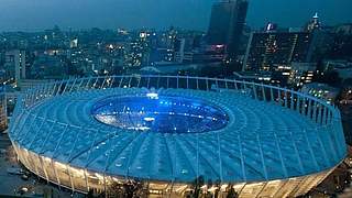 Das Olympiastadion in Kiew: Hier steigt das EM-Finale 2012. © Bongarts/GettyImages