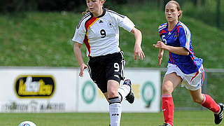 Traf im zweiten Spiel zum 2:0 für Deutschland: Saskia Toporski © Bongarts/GettyImages