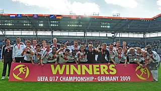 Champions: The U 17 won the European Championship  © Bongarts/GettyImages