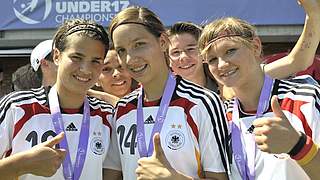 Die U 17-Europameisterinnen © Bongarts/GettyImages 