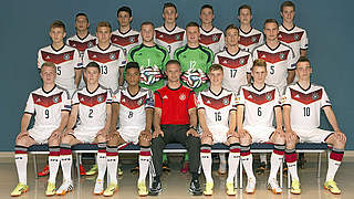Das Team für Malta: die deutsche U 17 © UEFA/Sportsfile