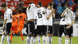 Nach Final-Niederlage: Enttäuschung bei deutscher U 17 © Bongarts/GettyImages