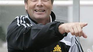 Frankfurts Trainer Günter Wegmann © Harder