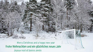 DFB.de wünscht Frohe Weihnachten! © DFB