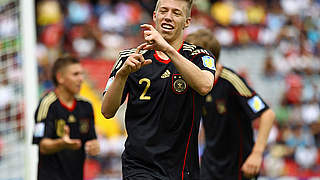 Trifft zum 3:0: Mitchell Weiser (v.) © Bongarts/Getty Images