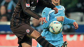 Carlos Zambrano against Kevin Volland © Bongarts/GettyImages