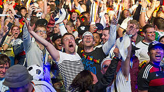 Erwarten ihre WM-Helden: Deutsche Fans © Bongarts/GettyImages