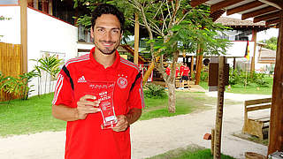 Dank an die Fans: Mats Hummels © DFB