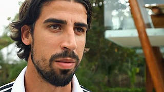 Volle Konzentration Richtung Finale: Sami Khedira © DFB