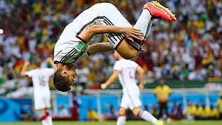 Out of practice: Klose’s flip was rusty – but the rest of his game was not © Bongarts/GettyImages