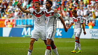 Fünf Treffer: Thomas Müller Zweiter hinter Torschützenkönig James Rodriguez © Bongarts/GettyImages