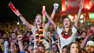 Die Party geht weiter: Die Fans wollen die WM-Held weltmeisterlich empfangen © Bongarts/GettyImages