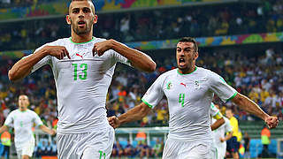 Zwei Spiele, zwei Siege, 4:1 Tore - Topbilanz gegen Deutschland: Algerien © Bongarts/GettyImages