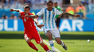 Entscheidung erst kurz vor Schluss: Argentiniens Angel di Maria (r.) © Bongarts/GettyImages