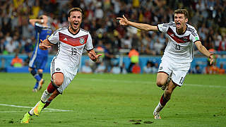 Erzielt das 18. deutsche Tor: Mario Götze © Bongarts/GettyImages