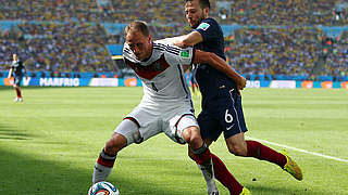 Stellte auch gegen Frankreich seine Klasse unter Beweis: Benedikt Höwedes (l.) © Bongarts/GettyImages