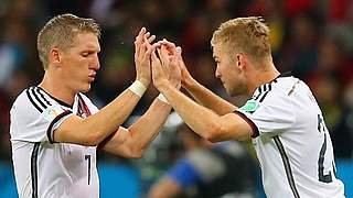 Der magische Moment: Kramer kommt für Schweinsteiger auf den Platz. © Bongarts/GettyImages