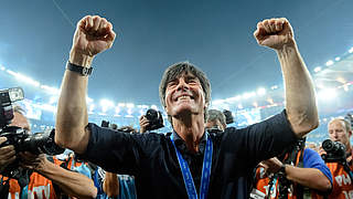 Löw: "Being world champions is an indescribably wonderful feeling" © GES-Sportfoto