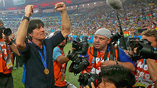 Ziel erreicht: Joachim Löw ist Weltmeister-Coach © Bongarts/GettyImages